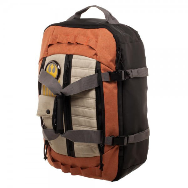 Star Wars Backpack Resistance Pilot Inspired Sport Bag Official Grey 